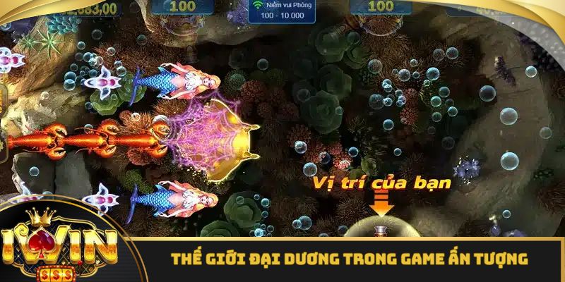 Thế giới đại dương trong game ấn tượng